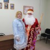 Полицейский Дед Мороз и Снегурочка посетили детей своих коллег  и поздравили их с Новым годом