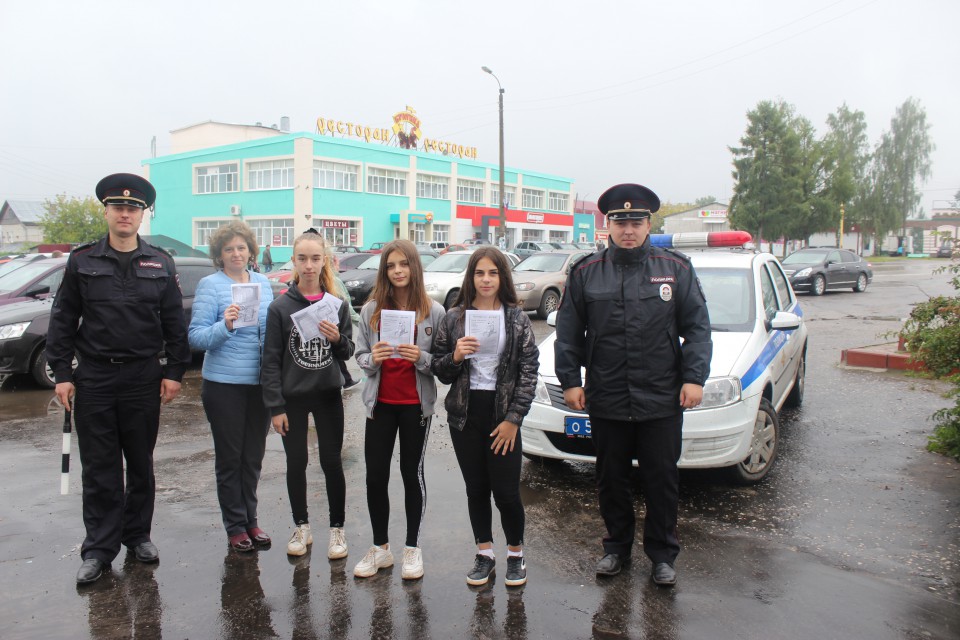 Ковернинские госавтоинспекторы провели на территории Ковернинского района профилактическое мероприятие «Автокресло-детям»