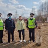Ковернинские полицейские и члены Общественного Совета приняли участие в акции «Сад Победы»